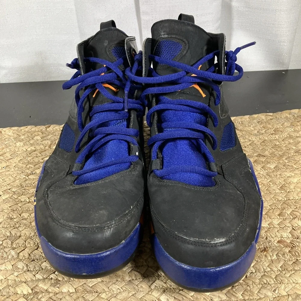 Sz 10 Nike‎ Air Jordan 555475 046 FLTCLB '91 Retro Sneaker  black Blue Orange